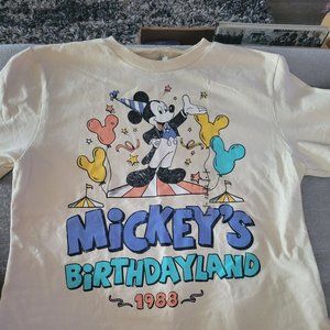Disney Shirt Mickey 1988 Birthday